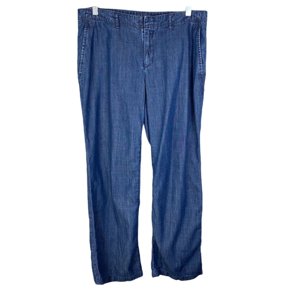 Banana Republic Chambray Pants Sz 8